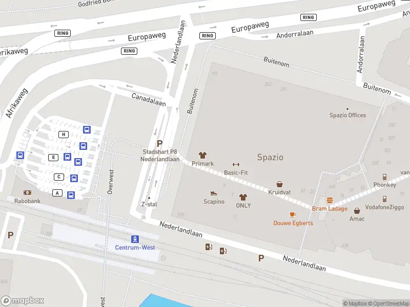 Ambulance met grote spoed naar de Ruimtebaan in Zoetermeer