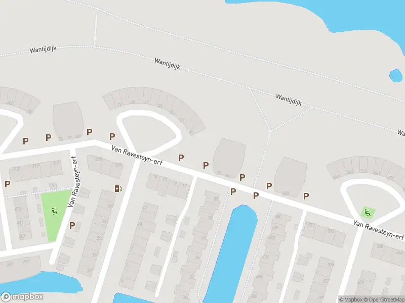 Ambulance met gepaste spoed naar de Van Ravesteyn-erf in Dordrecht