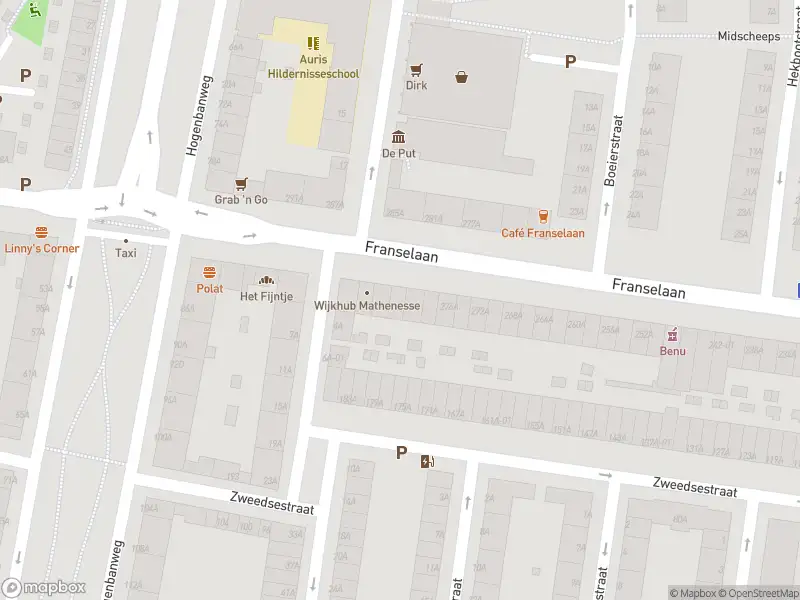 Ambulance met grote spoed naar de Franselaan in Rotterdam