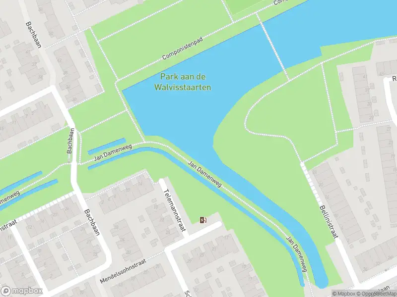 Politie naar de Bachbaan in Spijkenisse vanwege ongeval met letsel