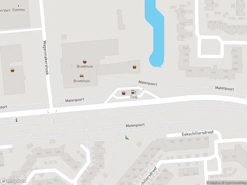 Politie naar de Matenpoort in Apeldoorn