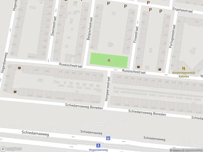 Ambulance met grote spoed naar de Russischestraat in Rotterdam