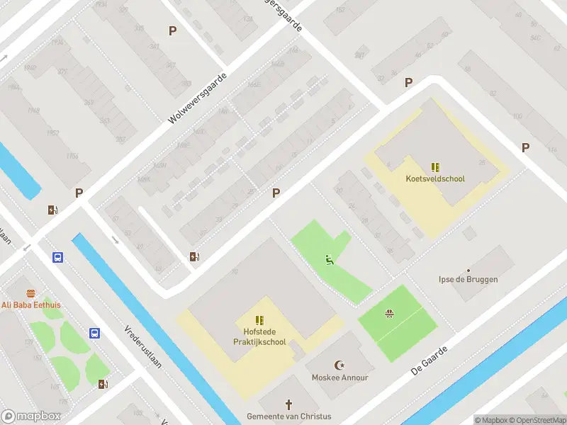 Ambulance met gepaste spoed naar de Droogscheerdersgaarde in 's-Gravenhage