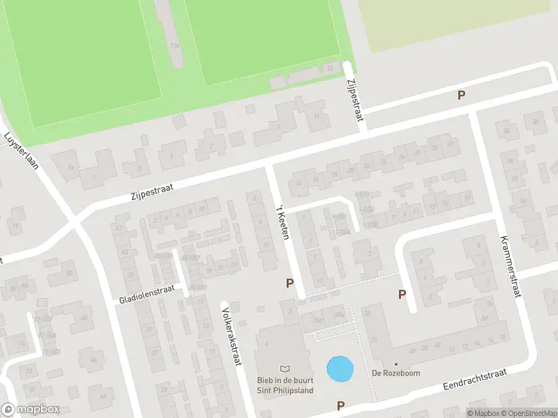 Brandweer met gepaste spoed naar de 't Keeten in Sint Philipsland