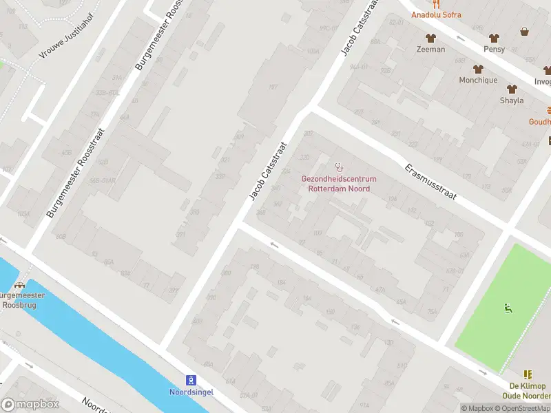 Ambulance met grote spoed naar de Jacob Catsstraat in Rotterdam