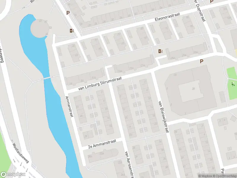 Ambulance met grote spoed naar de Van Aerssenstraat in Vlaardingen