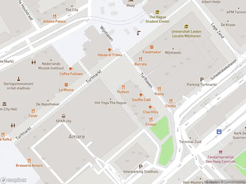 Ambulance met grote spoed naar de Nieuwe Haven in 's-Gravenhage