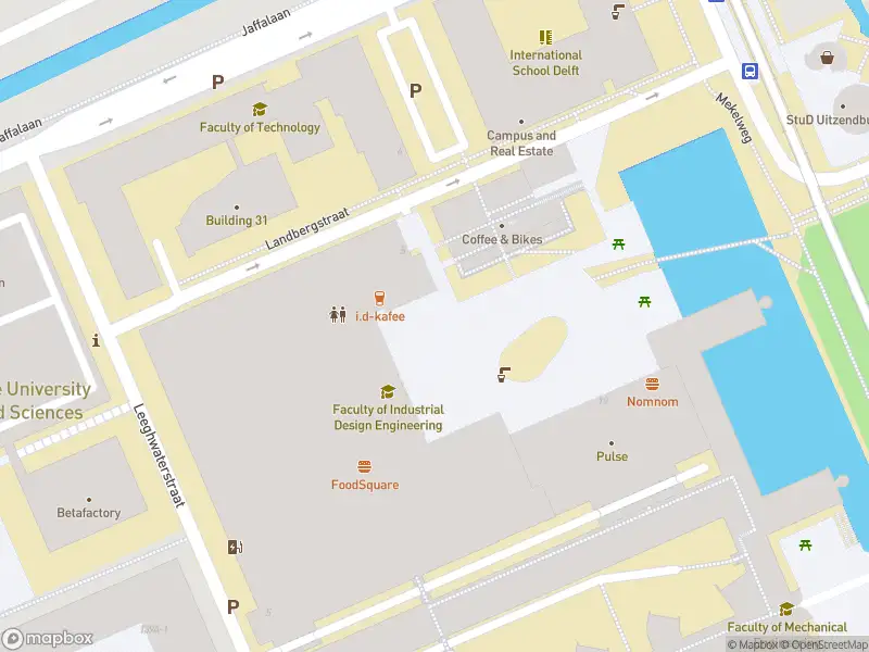 Brandweer met gepaste spoed naar de Landbergstraat in Delft vanwege afgaan automatisch brandalarm