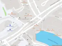 Ambulance met gepaste spoed naar de Overblaak in Rotterdam