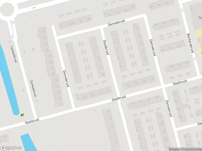 Ambulance met grote spoed naar de Goudkruid in Rotterdam