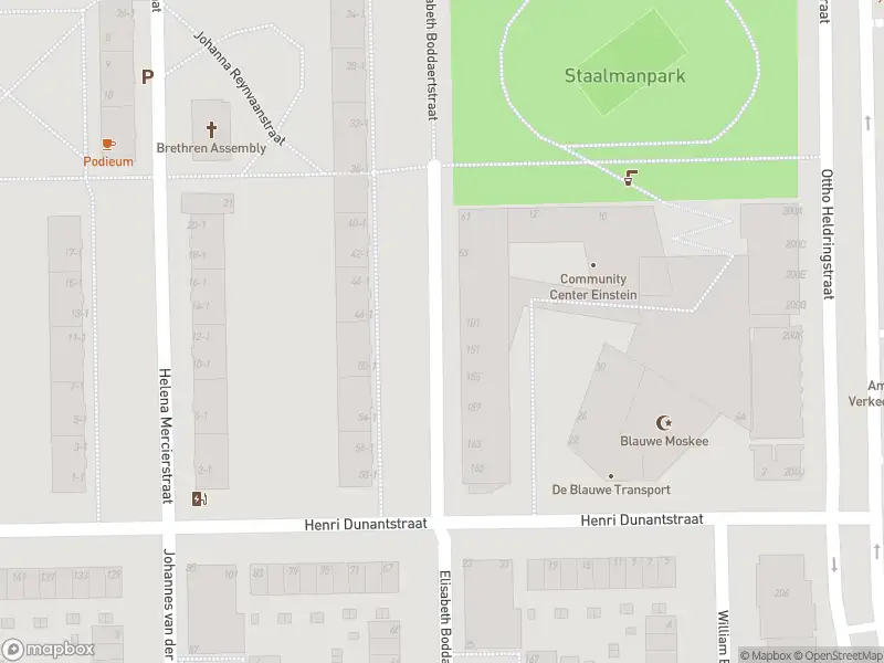 Ambulance met gepaste spoed naar de Henri Dunantstraat in Amsterdam