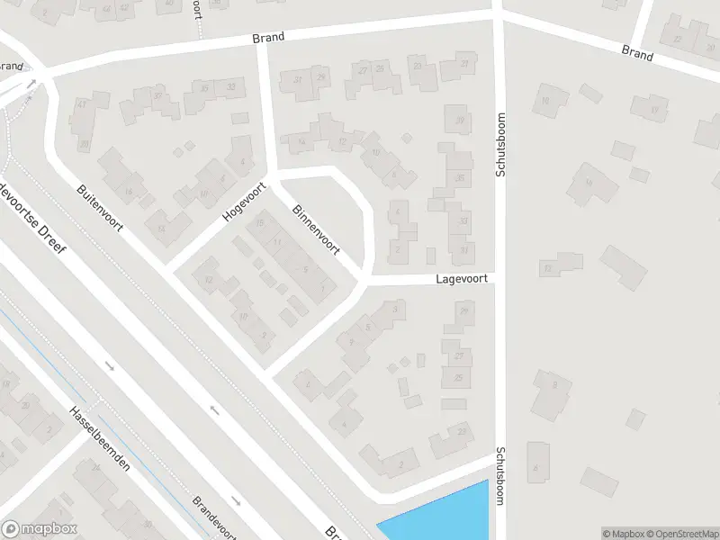 Brandweer met gepaste spoed naar de Binnenvoort in Helmond