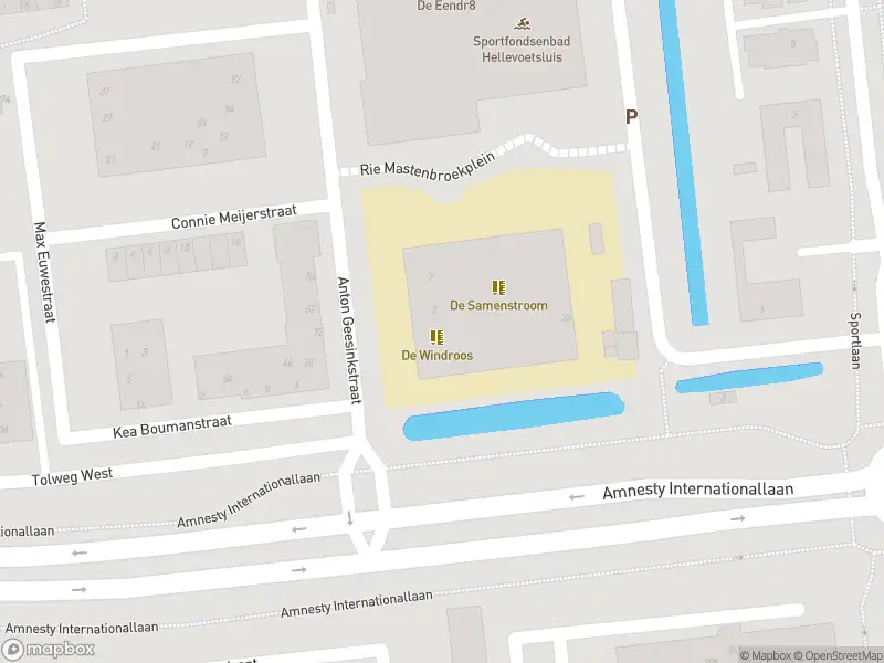 Brandweer met grote spoed naar de Amnesty Internationallaan in Hellevoetsluis