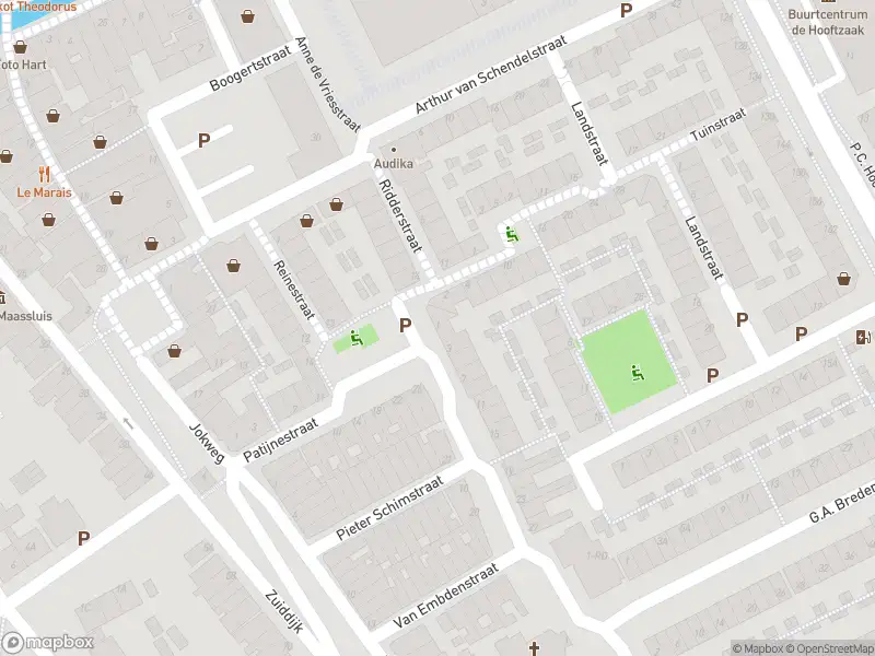 Ambulance met grote spoed naar de Damstraat in Maassluis