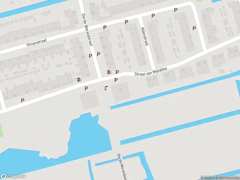 Ambulance met gepaste spoed naar de Straat van Malakka in Delft