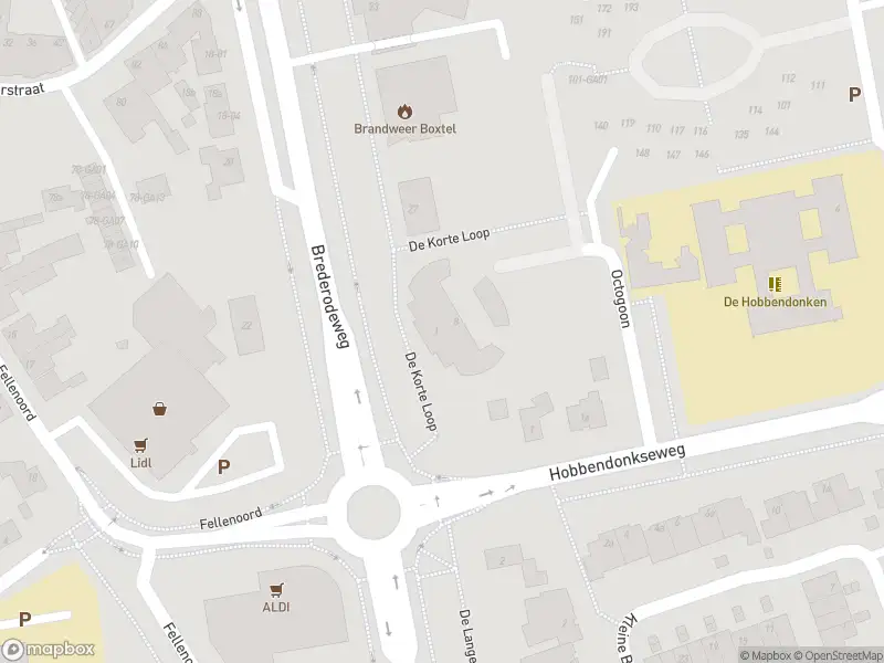 Brandweer met gepaste spoed naar de Octogoon in Boxtel vanwege een liftopsluiting