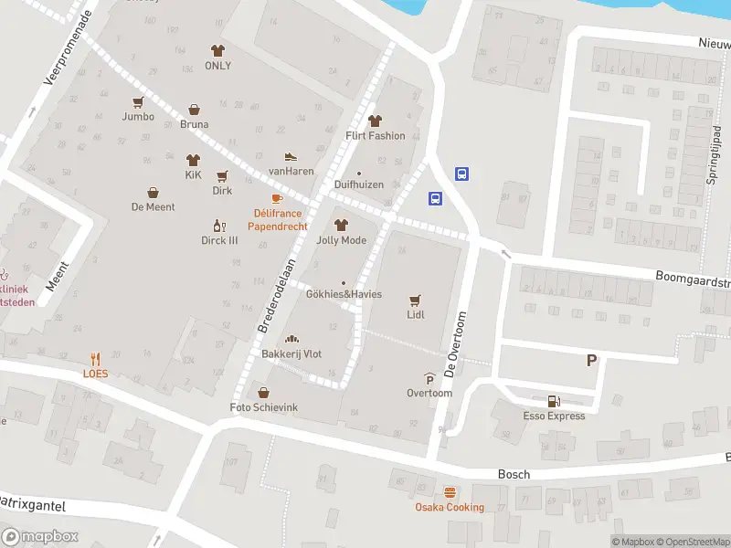 Ambulance met grote spoed naar de Overtoompassage in Papendrecht