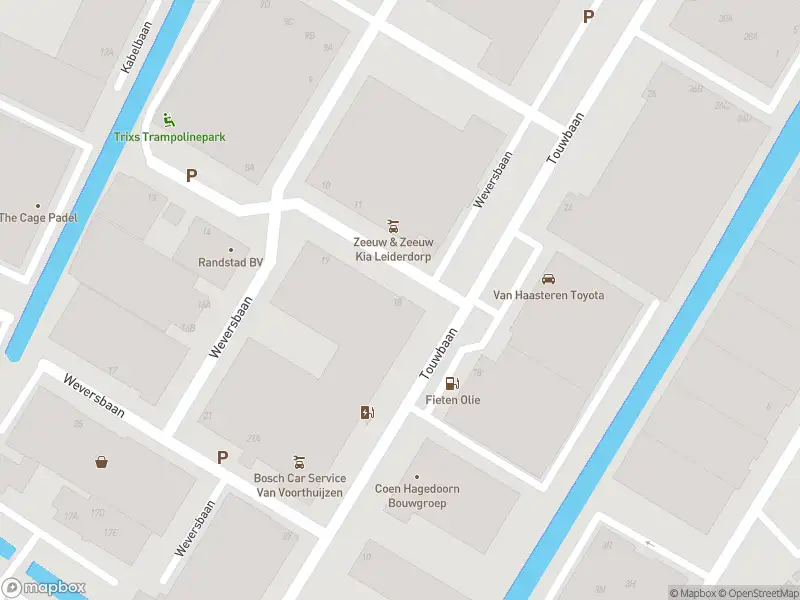 Ambulance met grote spoed naar de Touwbaan in Leiderdorp