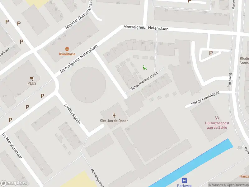 Ambulance met grote spoed naar de Monseigneur Nolenslaan in Schiedam