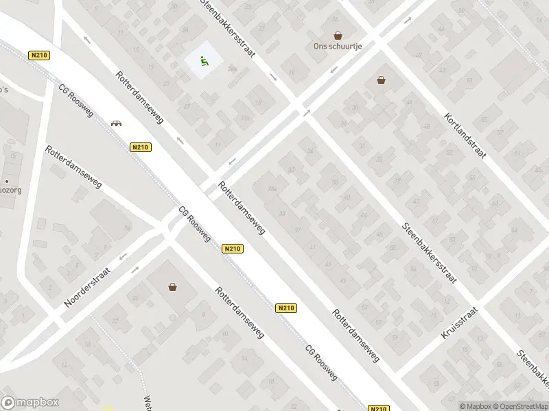 Ambulance met gepaste spoed naar de Rotterdamseweg in Krimpen aan den IJssel