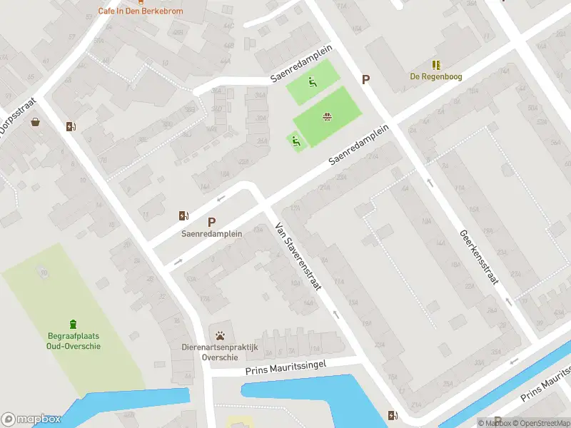 Ambulance met grote spoed naar de Saenredamplein in Rotterdam