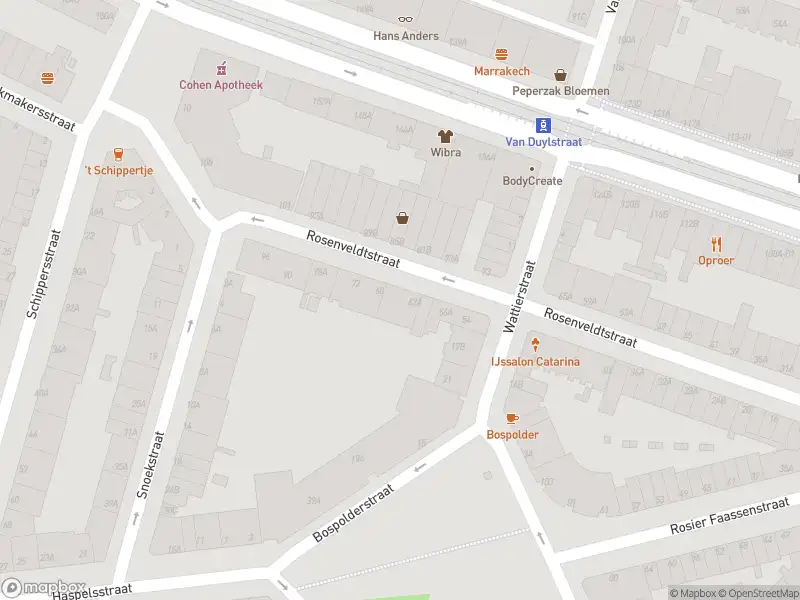 Ambulance met gepaste spoed naar de Rosenveldtstraat in Rotterdam