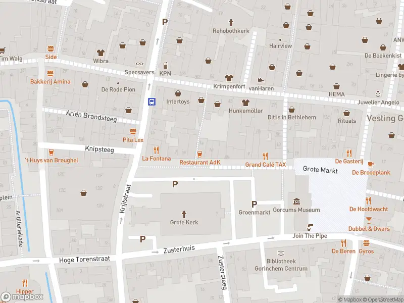 Ambulance met gepaste spoed naar de Achter de Kerk in Gorinchem