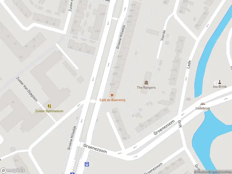 Ambulance naar de Groene Hilledijk in Rotterdam