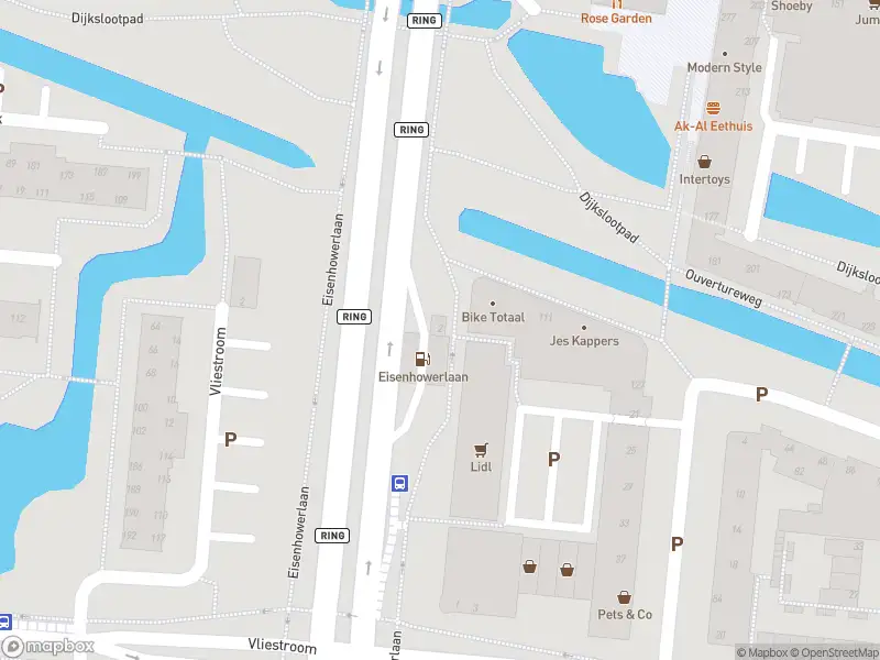 Brandweer met grote spoed naar de Eisenhowerlaan in Alphen aan den Rijn vanwege voertuigbrand