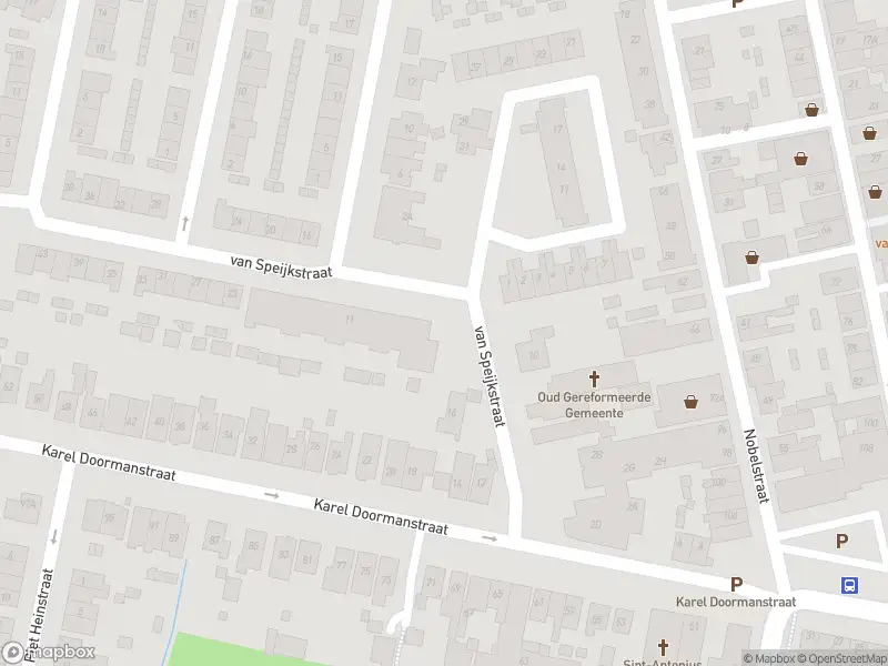 Ambulance met grote spoed naar de Van Speijkstraat in Oud-Beijerland