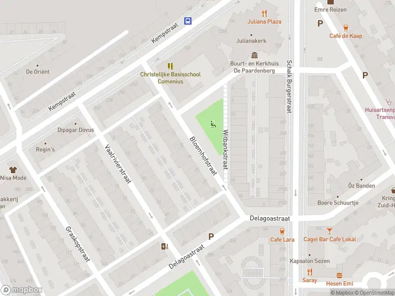 Ambulance met grote spoed naar de Bloemhofstraat in 's-Gravenhage