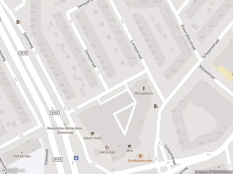 Ambulance met gepaste spoed naar de Boisotstraat in Rotterdam