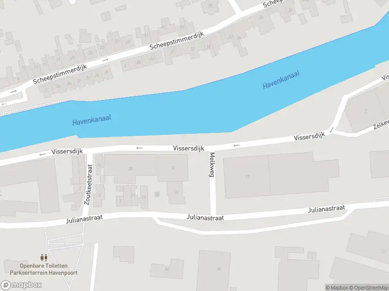 Brandweer met gepaste spoed naar de Vissersdijk in Zierikzee