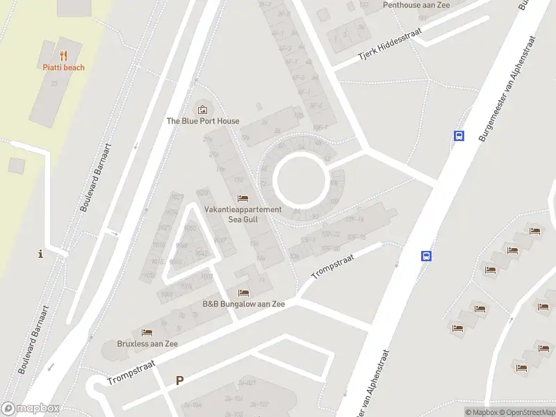 Ambulance met gepaste spoed naar de Jacob van Heemskerckstraat in Zandvoort