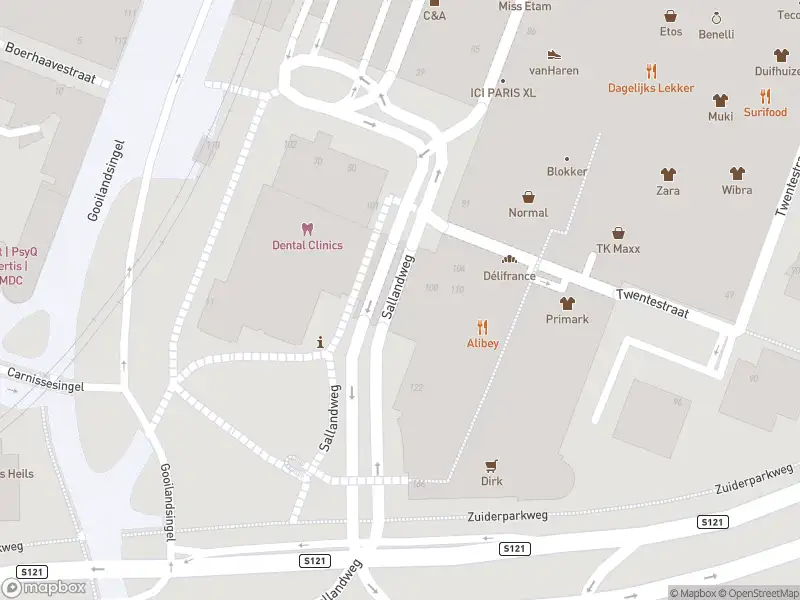 Ambulance met grote spoed naar de Zuiderterras in Rotterdam