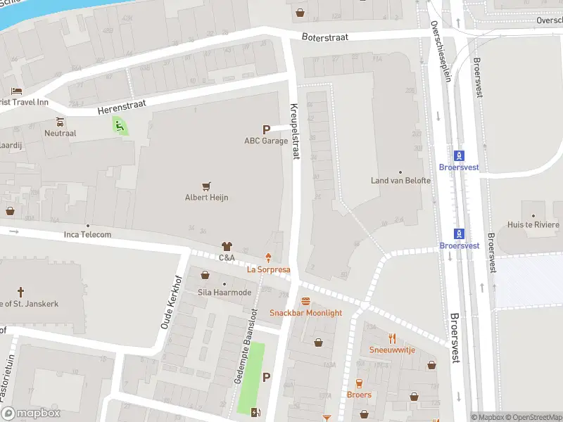 Ambulance met gepaste spoed naar de Kreupelstraat in Schiedam