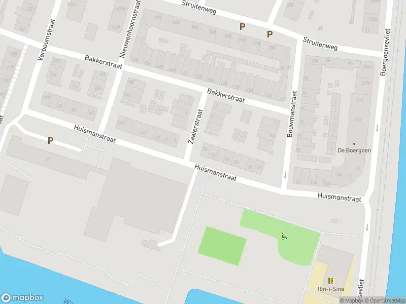 Ambulance met gepaste spoed naar de Huismanstraat in Rotterdam