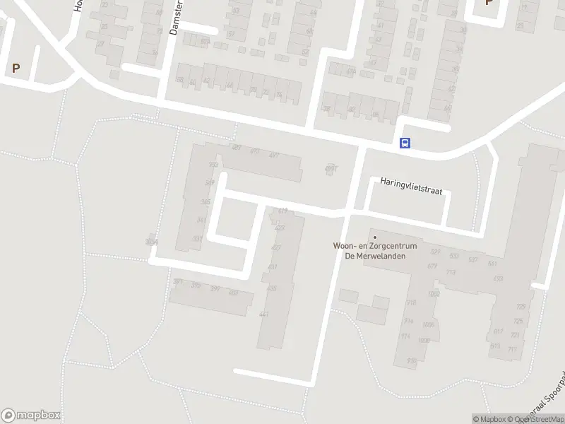 Ambulance met gepaste spoed naar de Haringvlietstraat in Dordrecht