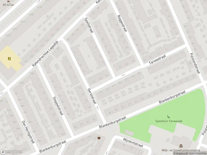 Ambulance met gepaste spoed naar de Tarwestraat in Rotterdam