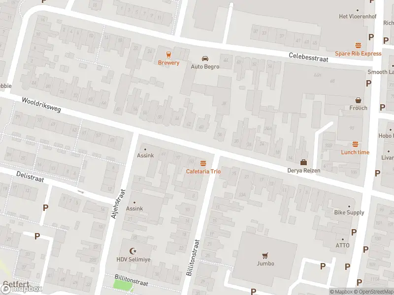 Brandweer met grote spoed naar de Billitonstraat in Enschede vanwege gebouwbrand