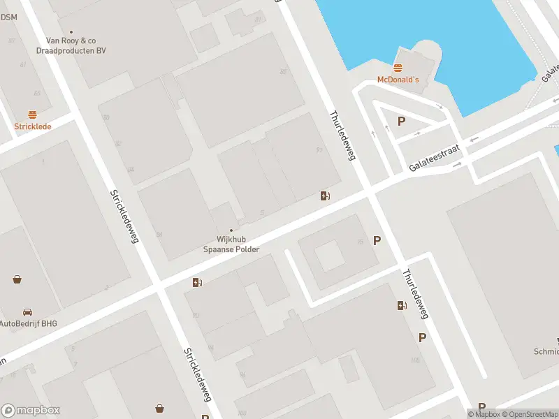 Politie naar de Galateestraat in Rotterdam