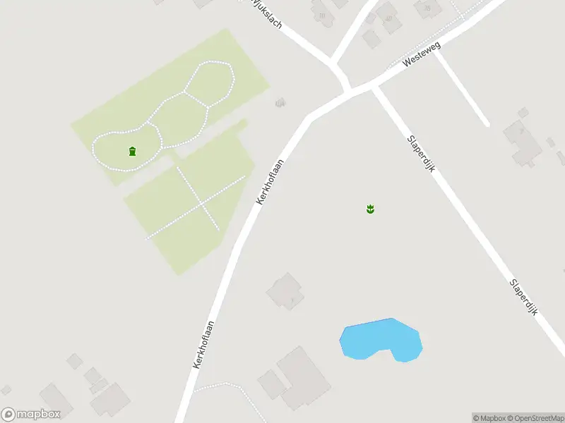 Brandweer met grote spoed naar de Kerkhoflaan in Koudum vanwege gebouwbrand