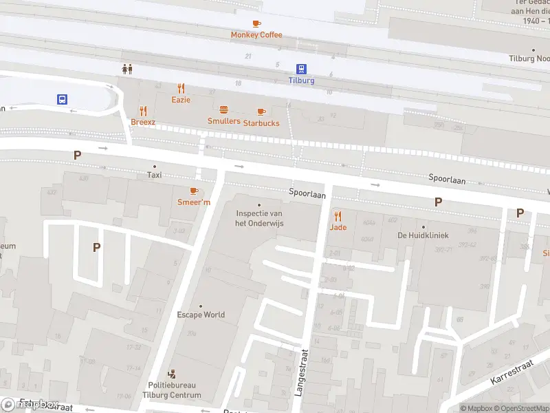 Overlastmelding Spoorlaan in Tilburg