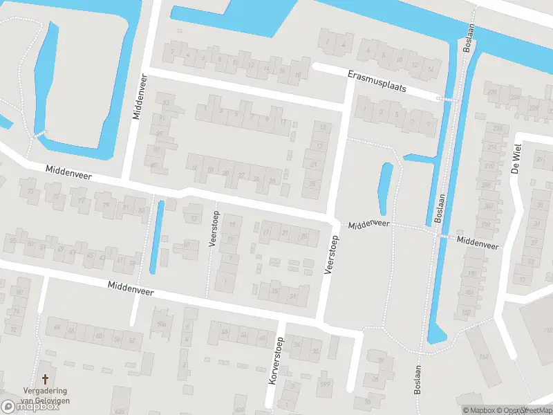 Ambulance met grote spoed naar de Middenveer in Sliedrecht