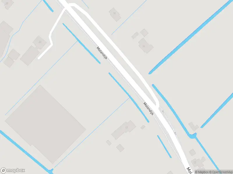 Ambulance met grote spoed naar de Molendijk in Simonshaven