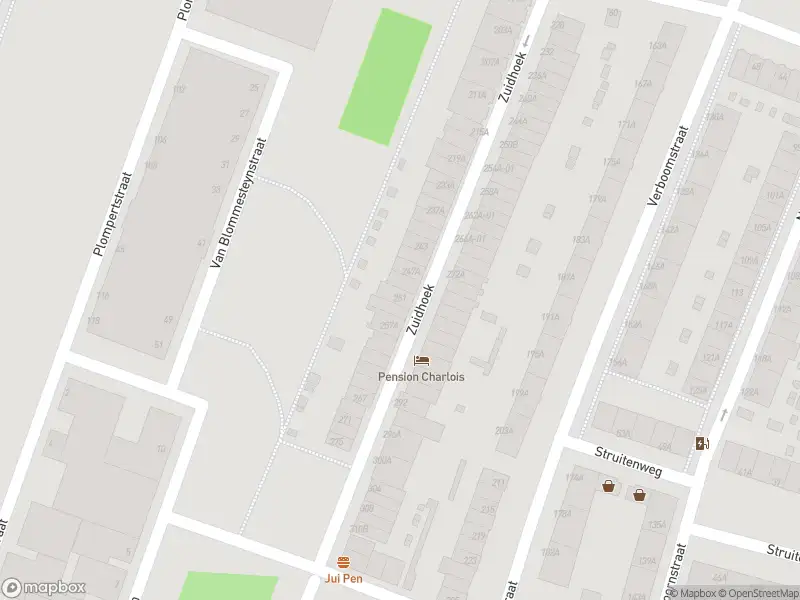 Ambulance met grote spoed naar de Zuidhoek in Rotterdam