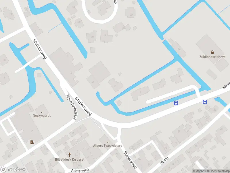 Ambulance met gepaste spoed naar de Stationsweg in Zuidland