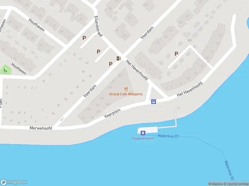 Ambulance met gepaste spoed naar de Veerplein in Papendrecht