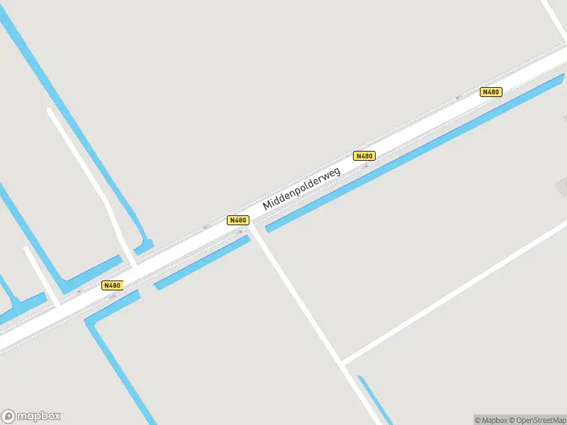 Politie naar de Middenpolderweg in Streefkerk