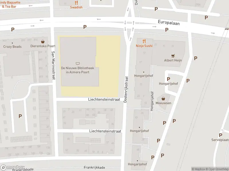 Brandweer met grote spoed naar de Oostenrijkstraat in Almere vanwege gebouwbrand